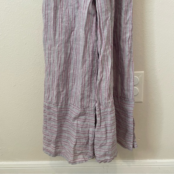 Anthro Elevenses Nantucket Linen Jumpsuit 10 - Picture 8 of 14